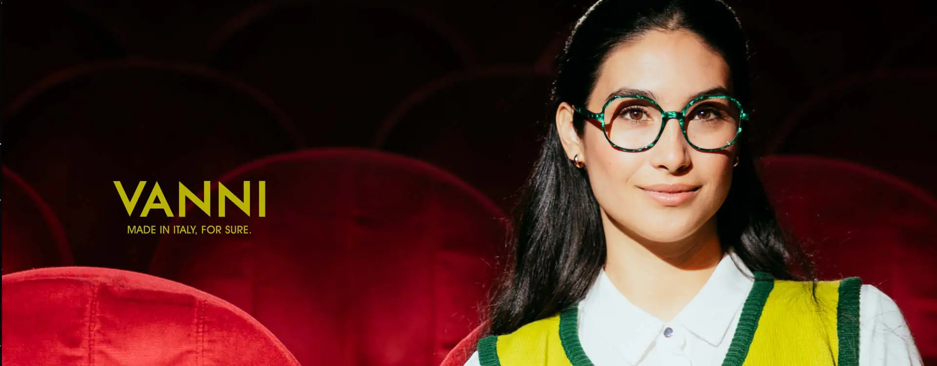 VANNI – Creatieve bril, gemaakt in Italië